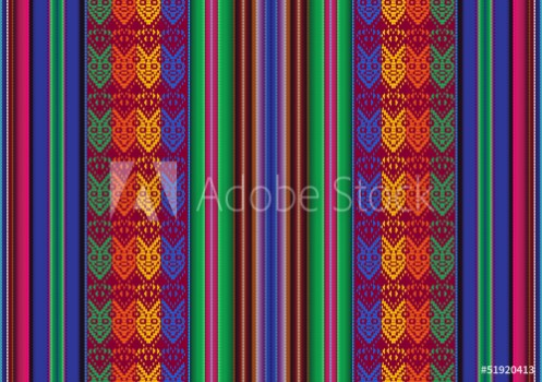 Picture of Bolivian seamless pattern